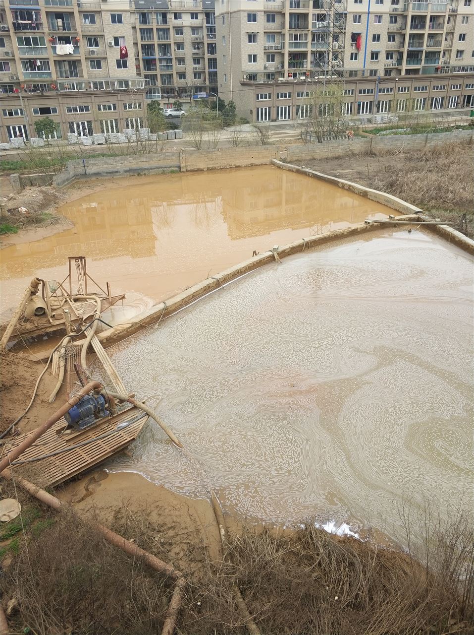 隆子沉淀池淤泥清理-厂区废水池淤泥清淤